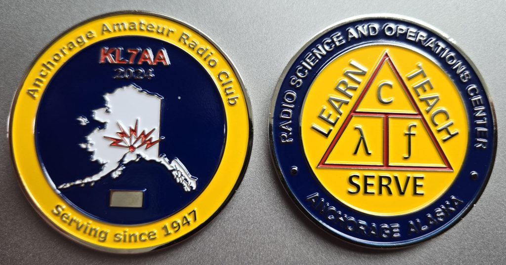 Aarc Fundraiser Challenge Coin Available Anchorage Amateur