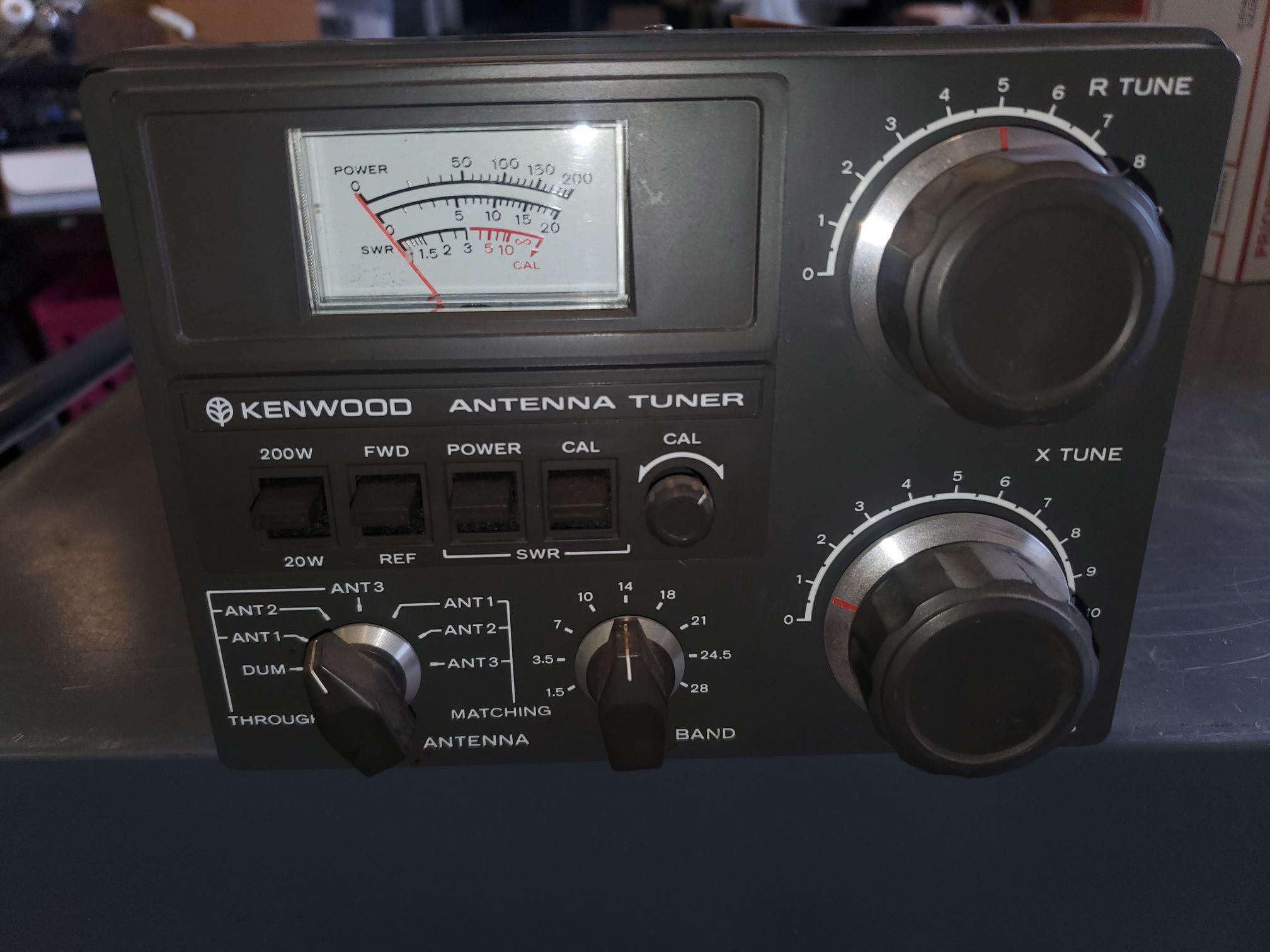 Productiviteit onthouden Rood Kenwood AT-230 Antenna Tuner – Anchorage Amateur Radio Club