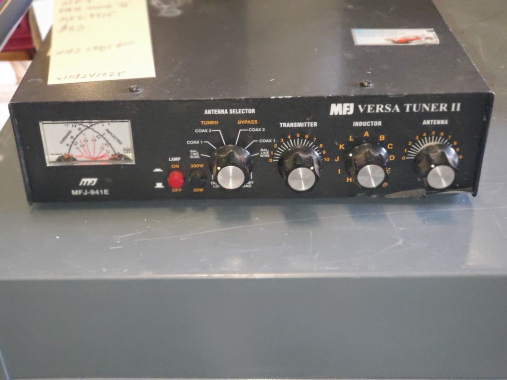 MFJ Model MFJ941E Versa Tuner II Anchorage Amateur Radio Club