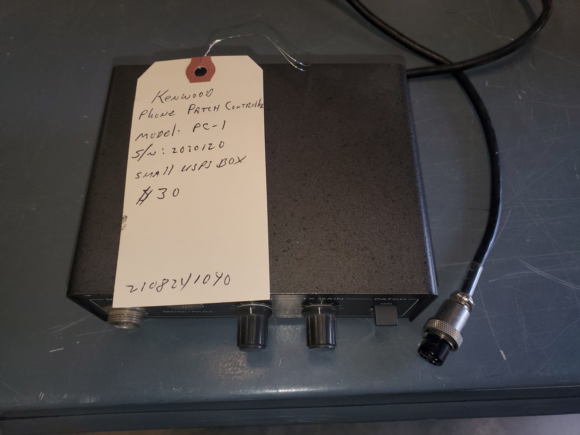 Kenwood PC1 Phone Patch Controller Anchorage Amateur Radio Club