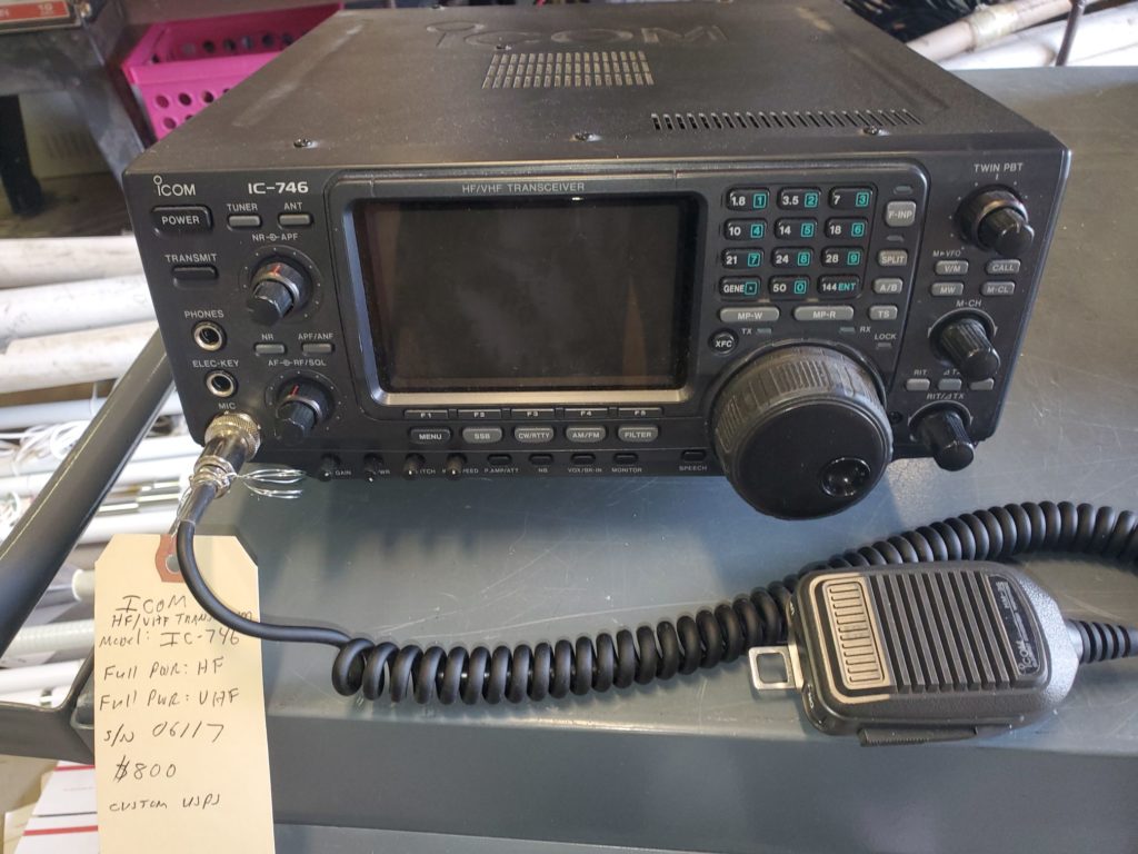 IC746 HF/VHF Transceiver Anchorage Amateur Radio Club